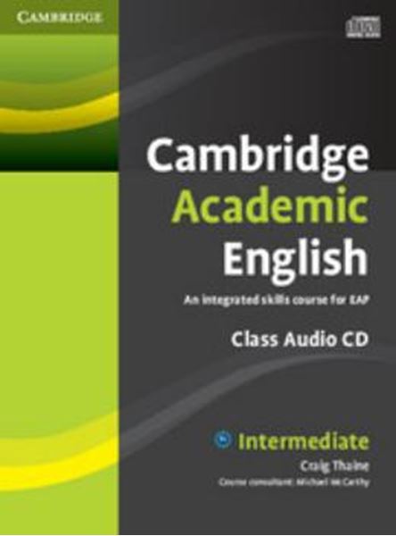 Picture of CAMBRIDGE ACADEMIC ENGLISH B1 INTERMEDIATE - CLASS AUDIO CD