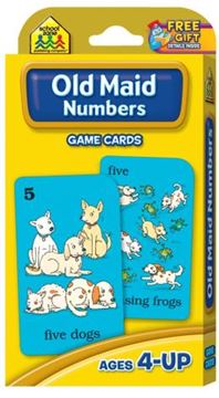 Imagem de OLD MAID - NUMBERS - GAME CARDS