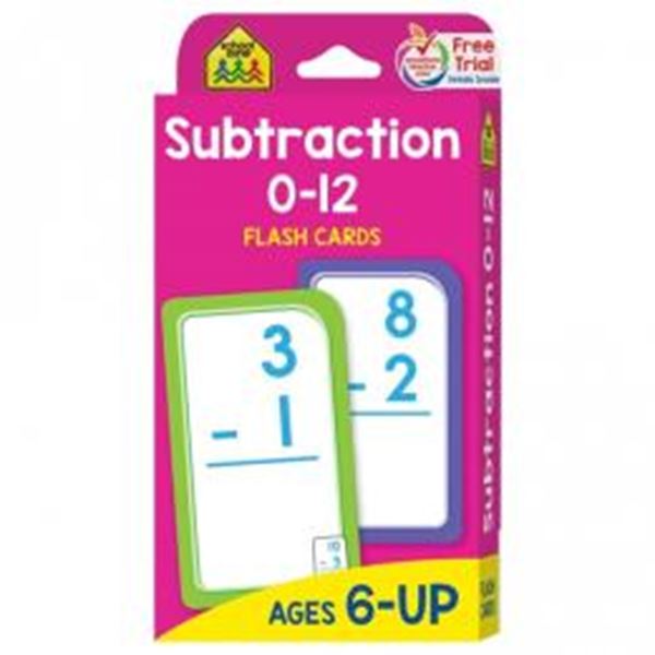 Picture of SUBTRACTION 0-12 - FLASH CARDS