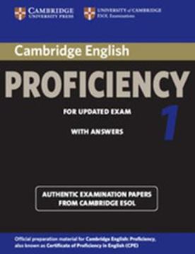 Imagem de CAMBRIDGE ENGLISH PROFICIENCY 1 FOR UPDATED EXAM SB WITH ANSWERS