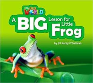 Imagem de A BIG LESSON FOR LITTLE FROG - BIG BOOK - READER 7 - OUR WORLD 2