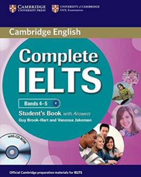 Picture of CAMBRIDGE ENGLISH COMPLETE IELTS BANDS 4-5 SB WITH ANSWERS WITH CD-ROM