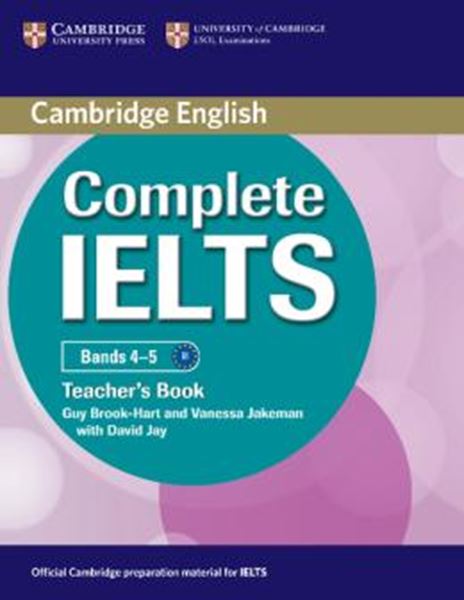 Picture of CAMBRIDGE ENGLISH COMPLETE IELTS BANDS 4-5 TB