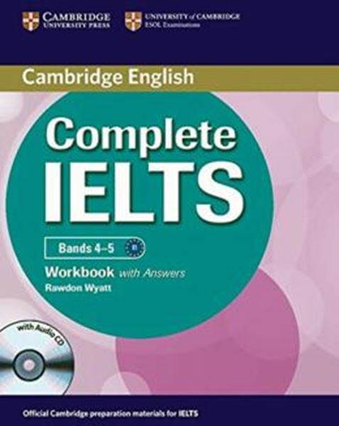 Picture of CAMBRIDGE ENGLISH COMPLETE IELTS BANDS 4-5 WB WITH ANSWERS WITH AUDIO CD