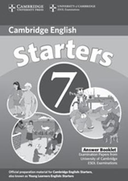 Picture of CAMBRIDGE YOUNG LEARNERS STARTERS 7 ANSWER BOOKLET - 1ST ED