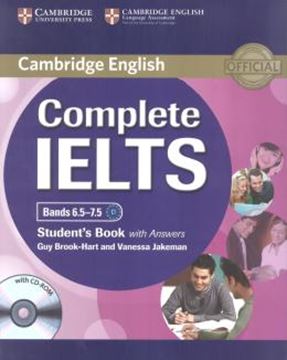 Imagem de CAMBRIDGE ENGLISH COMPLETE IELTS BANDS 6.5-7.5 SB WITH ANSWERS & CD-ROM