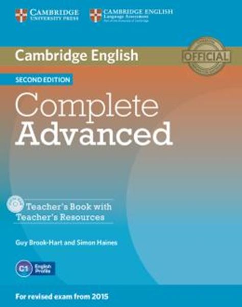 Picture of COMPLETE ADVANCED - TB WITH TEACHERS RESOURCES CD-ROM
