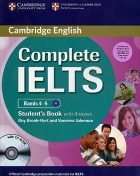 Imagem de COMPLETE IELTS BANDS 4-5 STUDENT´S BOOK WITH ANSWERS WITH CD-ROM & CD(2)