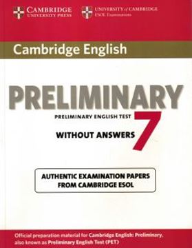 Imagem de CAMBRIDGE ENGLISH PRELIMINARY 7 STUDENTS BOOK WITHOUT ANSWERS