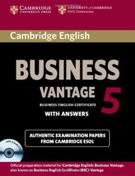 Imagem de CAMBRIDGE ENGLISH BUSINESS VANTAGE 5 SELF STUDY PACK