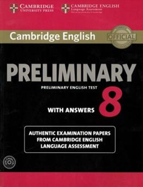Picture of CAMBRIDGE ENGLISH PRELIMINARY 8 STUDENT´S BOOK PACK WITH ANSWERS
