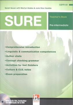 Imagem de SURE PRE-INTERMEDIATE TB + AUDIO CDS + DVD