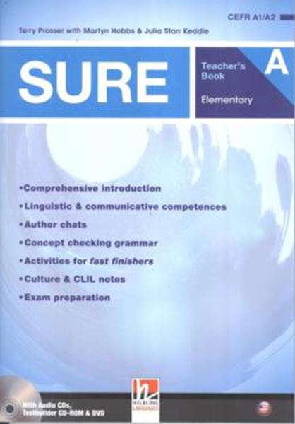 Picture of SURE ELEMENTARY TB SPLIT A - AMERICAN ENGLISH + AUDIO CDS + DVD