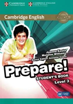 Imagem de CAMBRIDGE ENGLISH PREPARE! 3 STUDENT´S BOOK - 1ST ED