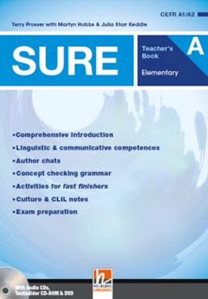 Picture of SURE ELEMENTARY TB SPLIT A - BRITISH ENGLISH + AUDIO CDS + DVD