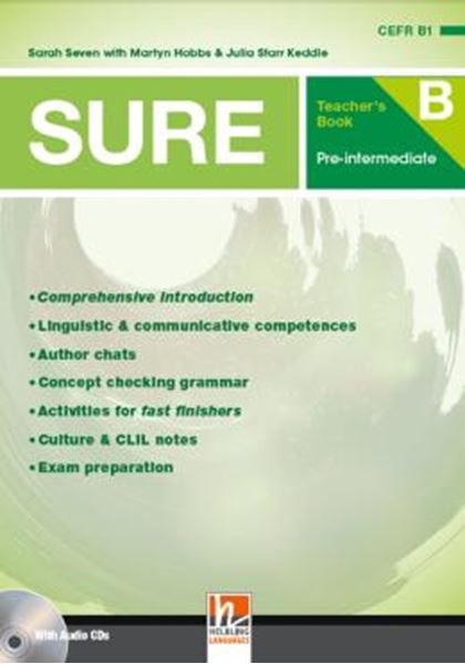 Picture of SURE PRE-INTERMEDIATE TB SPLIT B - BRITISH ENGLISH + AUDIO CD + DVD