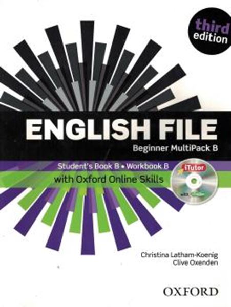 Picture of ENGLISH FILE BEGINNER MULTIPACK B WITH ITUTOR AND ONLINE SKILLS AND DVD - 3RD ED
