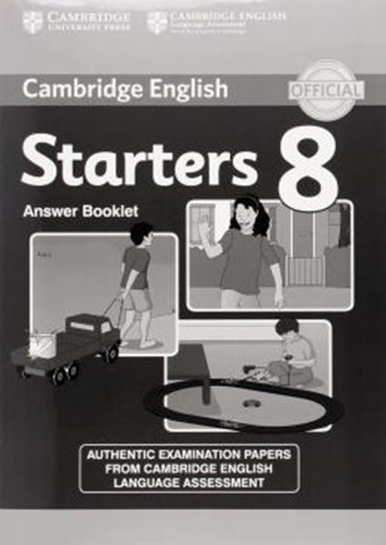 Picture of CAMBRIDGE ENGLISH YOUNG STARTERS 8 ANSWER BOOKLET