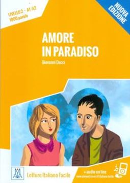 Imagem de AMORE IN PARADISO - LIBRO + MP3 ONLINE - NIVEL 2 (A1-A2) - NUOVA EDIZIONE
