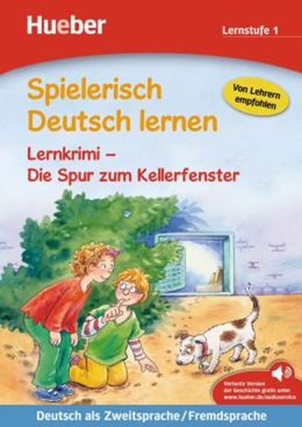 Picture of SPIELERISCH DEUTSCH LERNEN - LERNSTUFE 1 - LERNKRIMI - DIE SPUR ZUM KELLERFENSTER