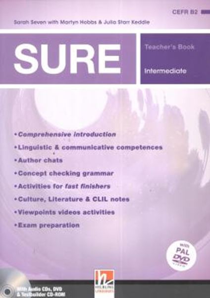 Picture of SURE INTERMEDIATE TB + 3 AUDIO CDS + DVD ROM