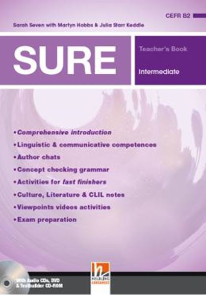 Picture of SURE INTERMEDIATE TB BRITISH ENGLISH +3 AUDIO CDS + DVD - TESTBUILDER CD-ROM