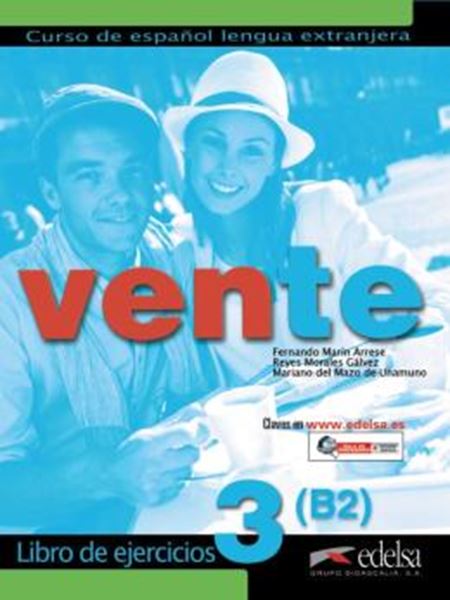 Picture of VENTE 3 B2 - LIBRO DE EJERCICIOS