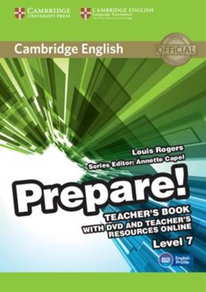 Picture of CAMBRIDGE ENGLISH PREPARE! 7 TEACHER´S BOOK WITH DVD - 1ST ED