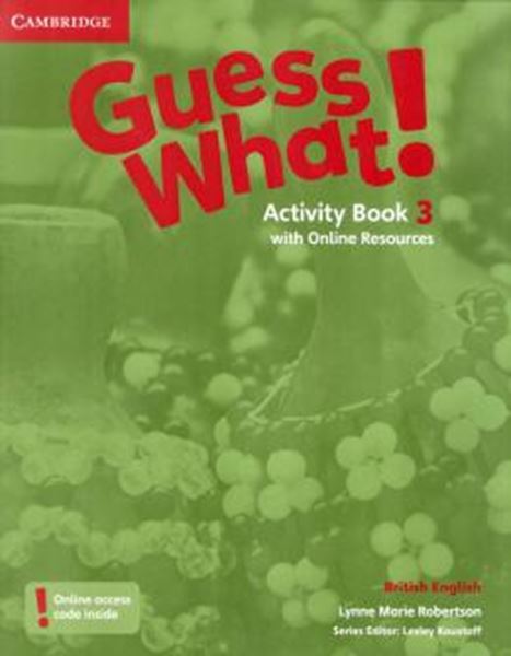 Picture of GUESS WHAT! 3 ACTIVITY BOOK WITH ONLINE RESOURCES - BRITISH