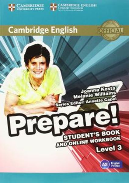 Picture of CAMBRIDGE ENGLISH PREPARE! 3 STUDENT´S BOOK WITH ONLINE WORKBOOK - 1ST ED
