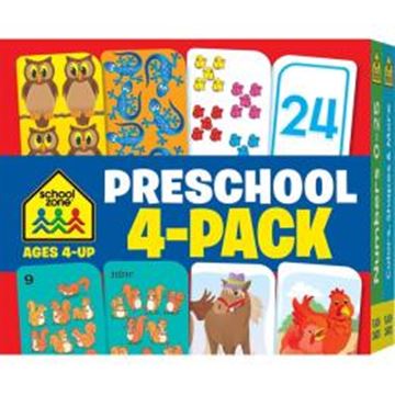 Imagem de PRESCHOOL FLASH CARD 4-PACK