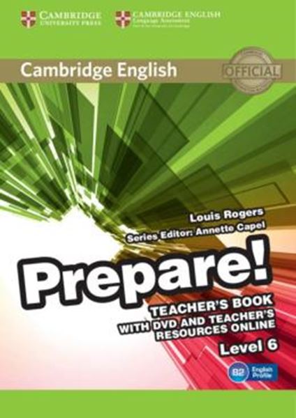 Picture of CAMBRIDGE ENGLISH PREPARE! 6 TEACHER´S BOOK WITH DVD - 1ST ED