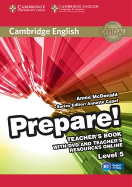 Picture of CAMBRIDGE ENGLISH PREPARE! 5 TEACHER´S BOOK WITH DVD - 1ST ED