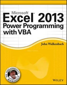 Imagem de EXCEL 2013 POWER PROGRAMMING WITH VBA
