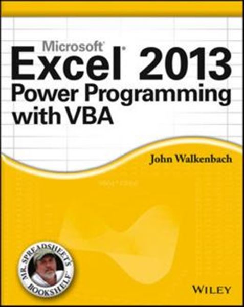 Picture of EXCEL 2013 POWER PROGRAMMING WITH VBA