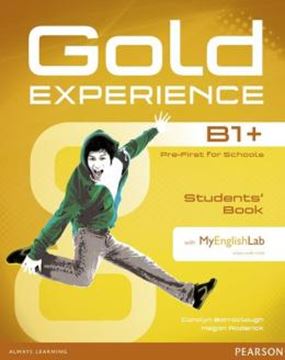 Imagem de GOLD EXPERIENCE B1+ SB WITH DVD-ROM AND MYENGLISHLAB - 1ST ED