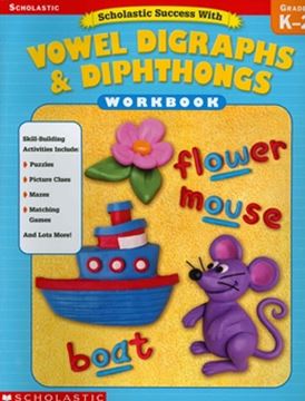 Imagem de SCHOLASTIC SUCCESS WITH VOWEL DIGRAPHS & DIPHTHONGS - FLOWER /MOUSE - B (GRADES K-2)