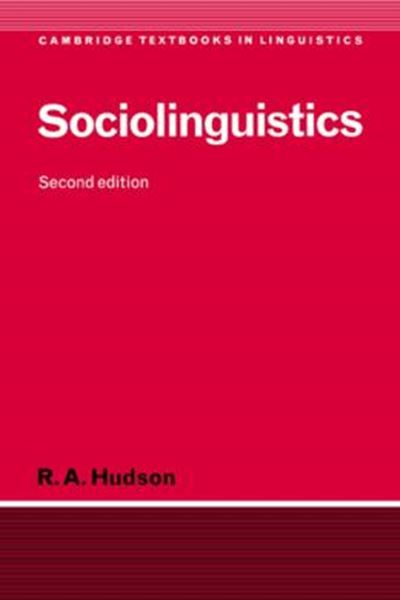 Picture of SOCIOLINGUISTICS - 2ND ED