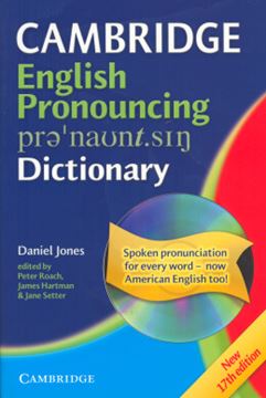 Imagem de CAMBRIDGE ENGLISH PRONOUNCING DICTIONARY WITH CD-ROM  - 17TH ED