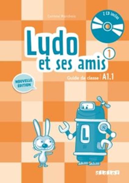 Picture of LUDO ET SES AMIS 1 - GUIDE PEDAGOGIQUE + 2 CD AUDIO - NOUVELLE EDITION