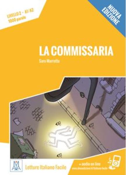 Picture of LA COMMISSARIA - LIBRO + MP3 ONLINE - NIVEL 2 (A1-A2) - NUOVA EDIZIONE