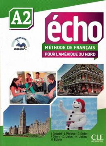 Picture of ECHO A2 POUR L´AMERIQUE DU NORD - LIVRE + CD AUDIO