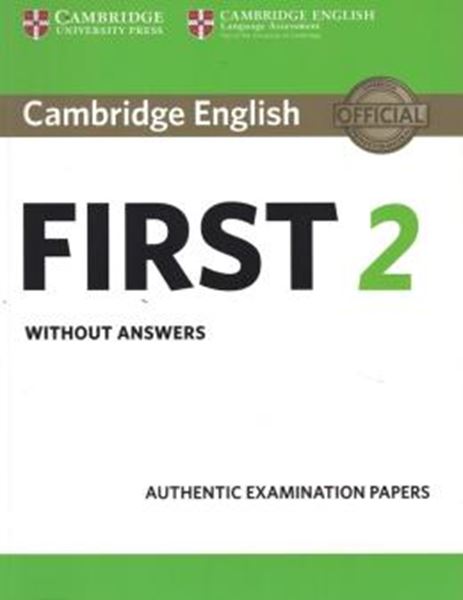 Picture of CAMBRIDGE ENGLISH FIRST 2 SB WITHOUT ANSWERS