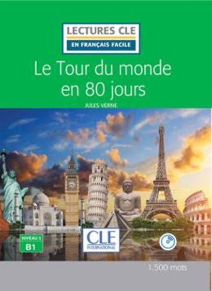 Picture of LE TOUR DU MONDE EN 80 JOURS - NIVEAU B1 - LIVRE + CD AUDIO - 2EME ED