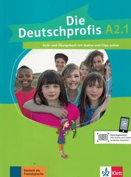 Imagem de DIE DEUTSCHPROFIS A2.1 KURS- UND UBUNGSBUCH MIT AUDIOS UND CLIPS ONLINE