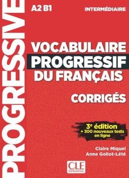 Imagem de VOCABULAIRE PROGRESSIF DU FRANCAIS - NIVEAU INTERMEDIAIRE - CORRIGES - 3EME ED