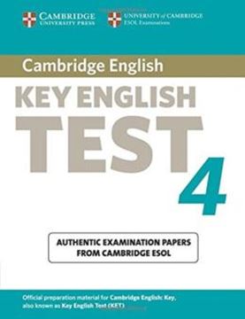 Imagem de CAMBRIDGE KEY ENGLISH TEST 4 SB