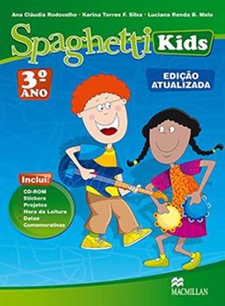Picture of SPAGHETTI KIDS 3 STUDENT´S BOOK PACK - ED. ATUALIZADA