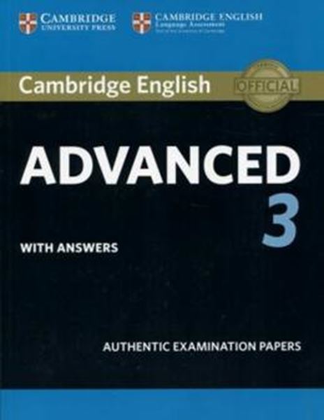 Picture of CAMBRIDGE ENGLISH ADVANCED 3 STUDENT´S BOOK WITH ANSWERS