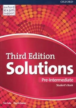 Imagem de SOLUTIONS PRE-INTERMEDIATE STUDENT´S BOOK AND ONLINE PRACTICE PACK - 3RD ED